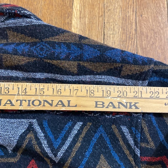 Forever 21 Tribal Style Jacket Men’s Size Medium Button Front Aztec Pattern - Picture 12 of 15